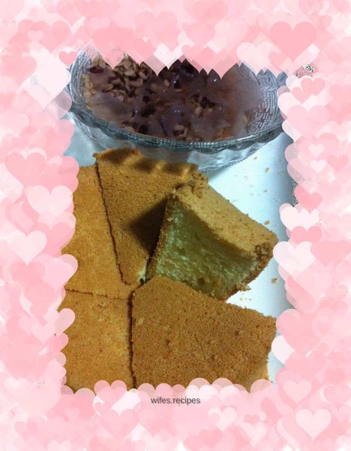 6-inch soy milk chiffon (2 eggs)