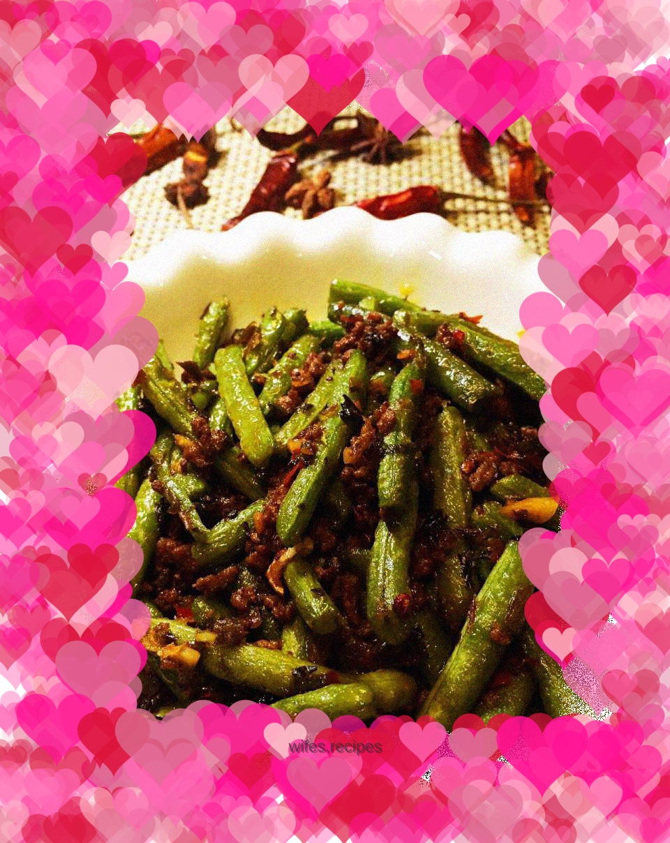 Stir-fried green beans