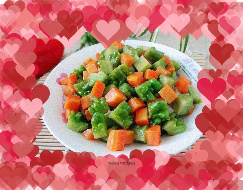 Stir-fried Bitter Melon with Carrots