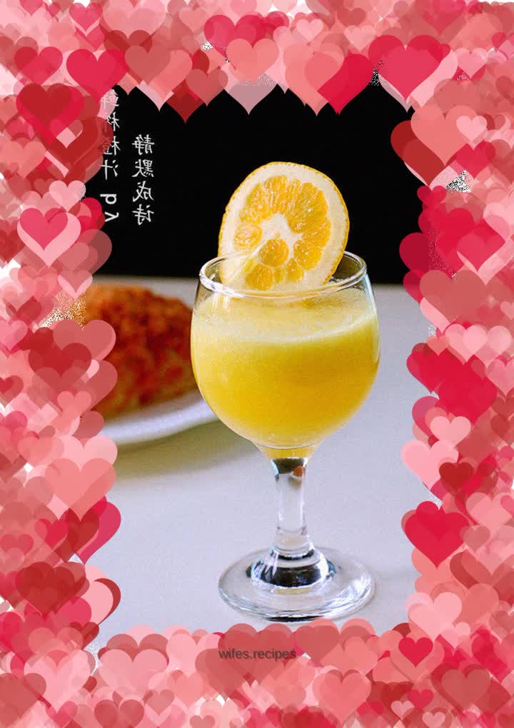 Freshly squeezed orange juice
