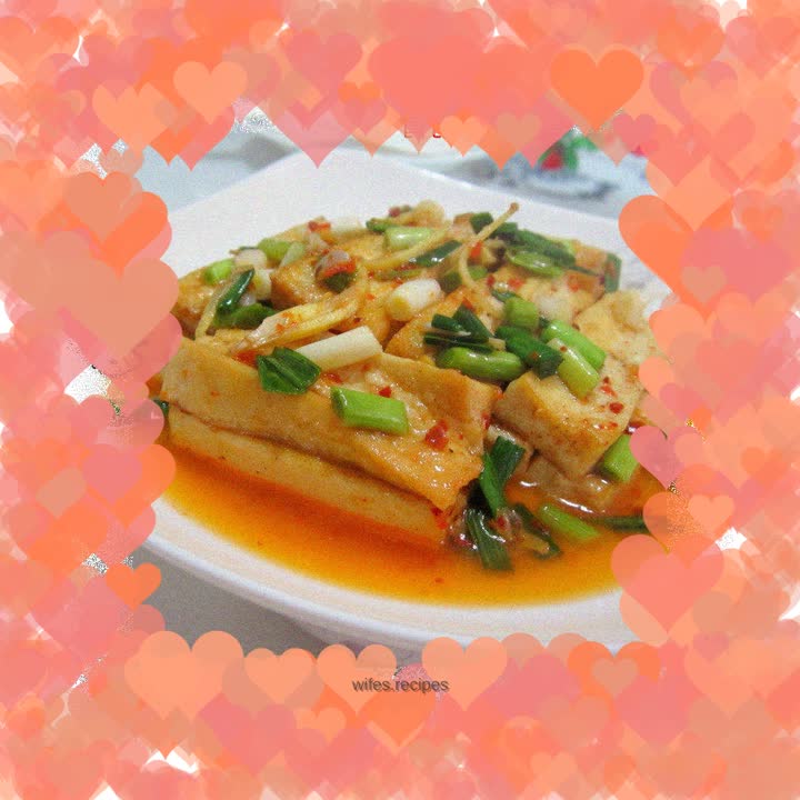 Garlic tender tofu
