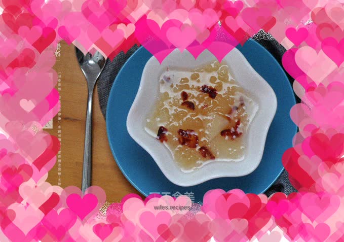 Tremella rock sugar pear syrup