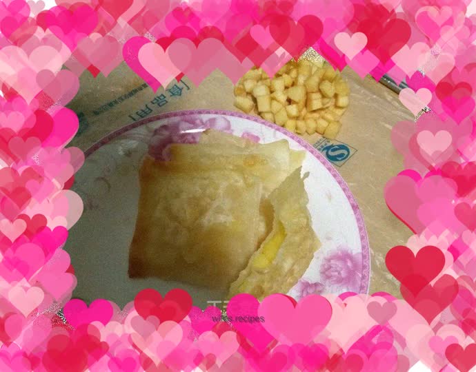 The simplest version of apple pie