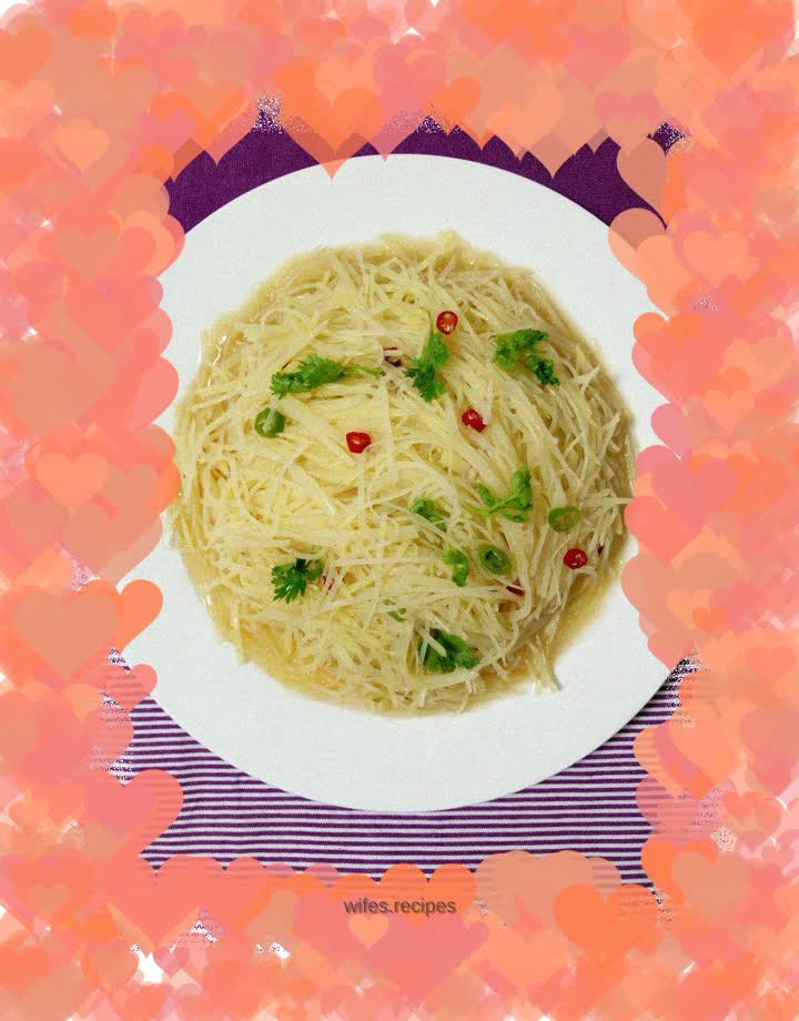 Hot and sour potato shreds