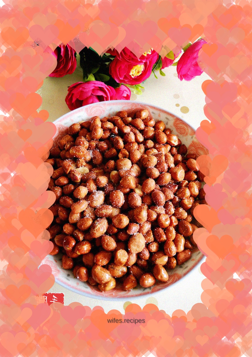 Fried peanuts