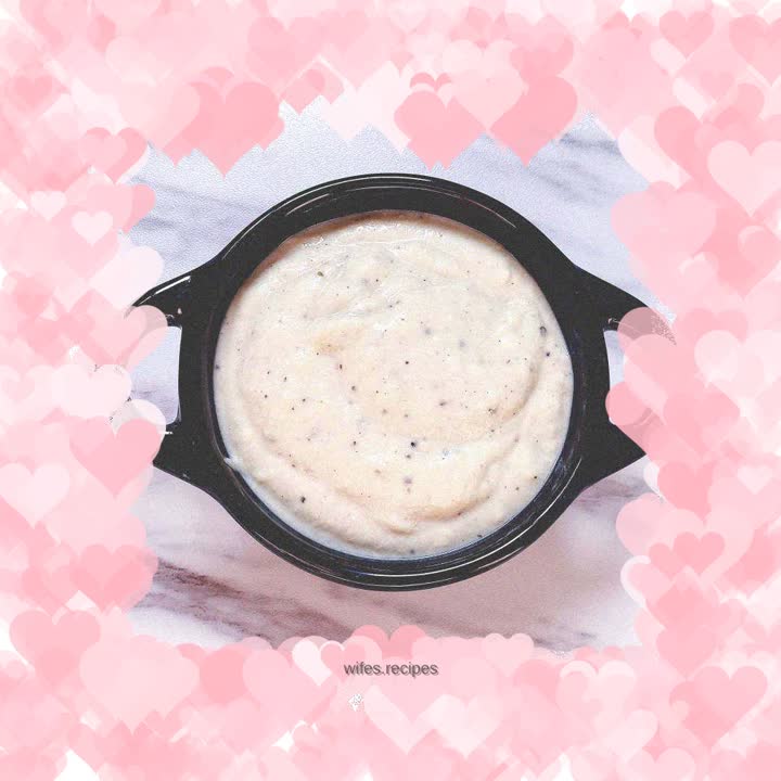 Simple version of pasta with cheese white sauce