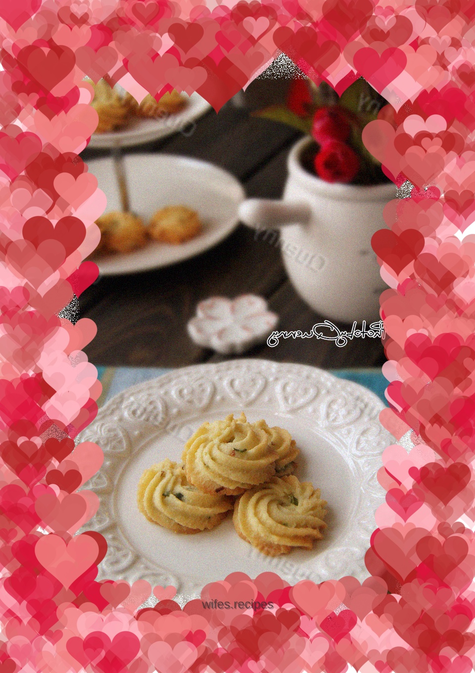 Green onion cookies