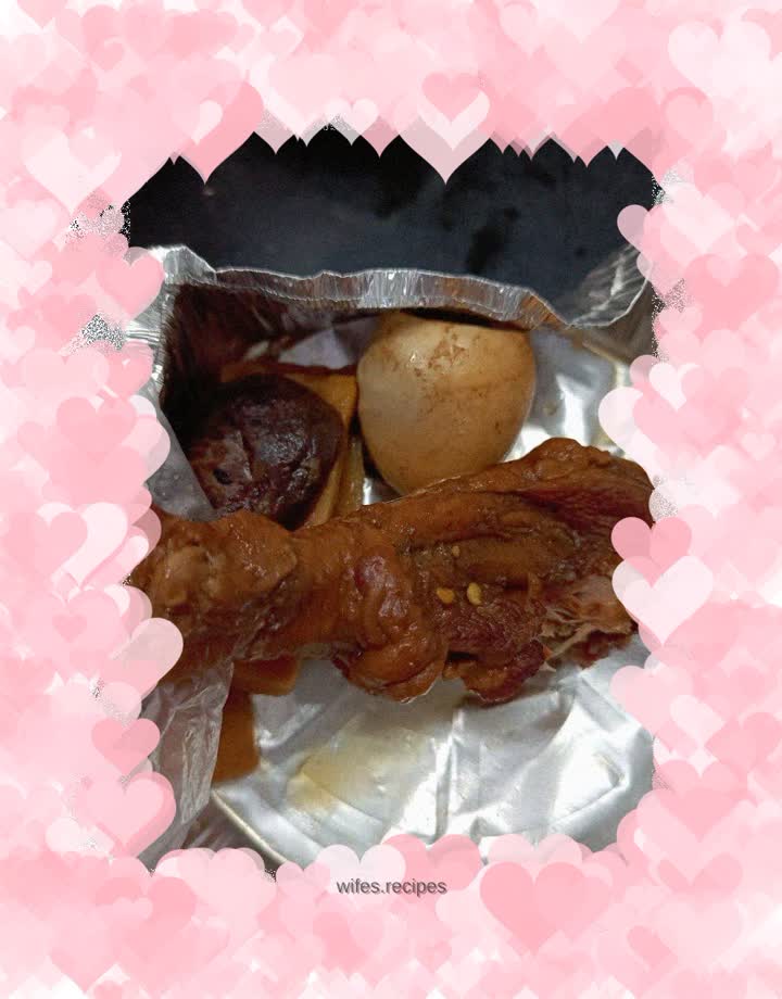 Braised chicken legs