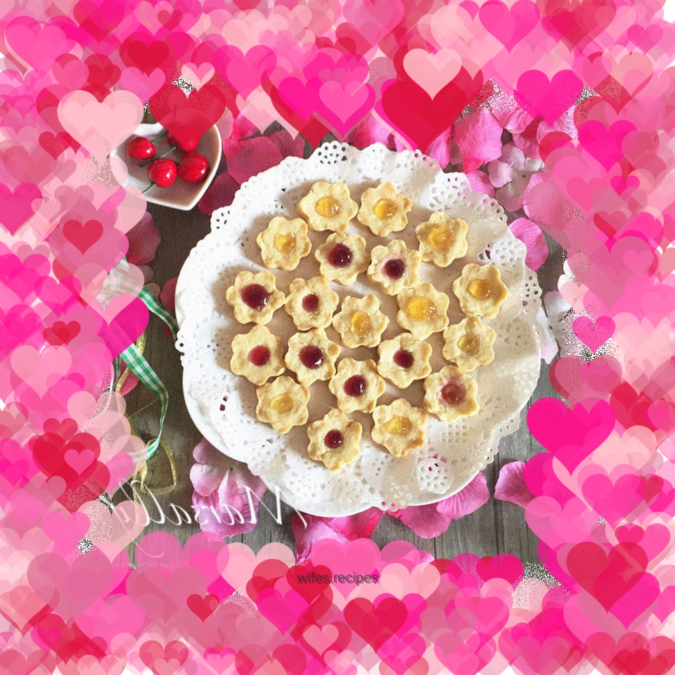 Appropriate amount of grape jam