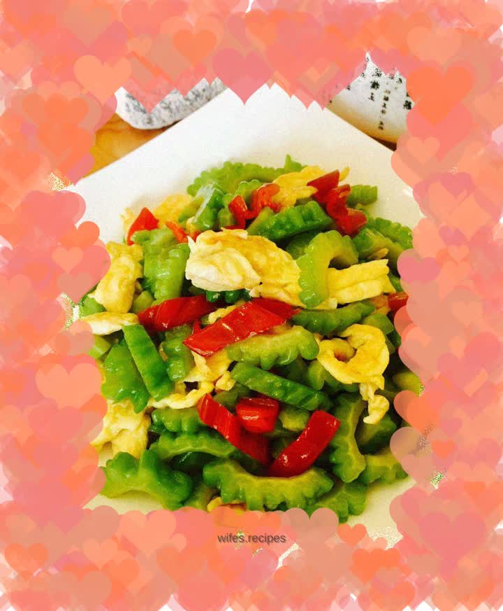 Bitter Melon Scrambled Eggs