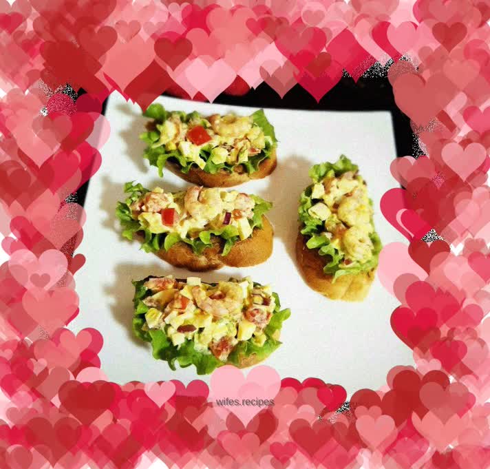 Shrimp Salad Baguette