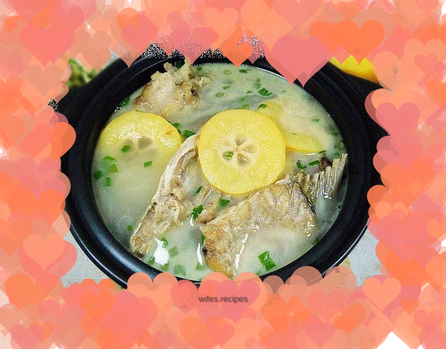 Papaya Braised Fish Bones