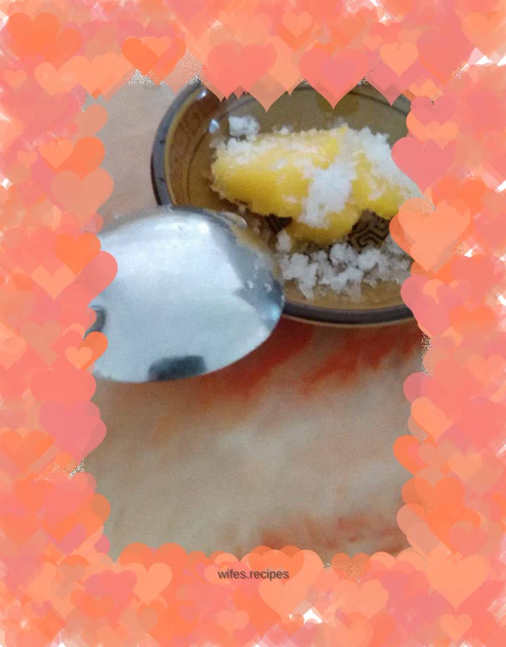 Mango ice