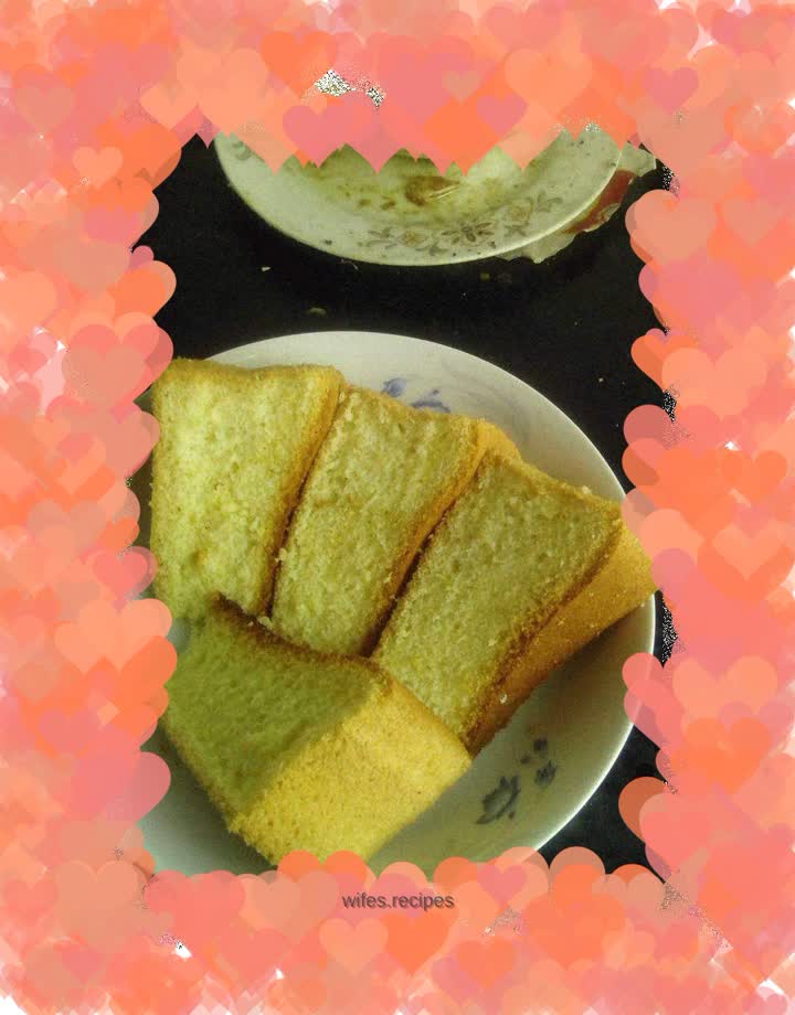 The simplest chiffon cake