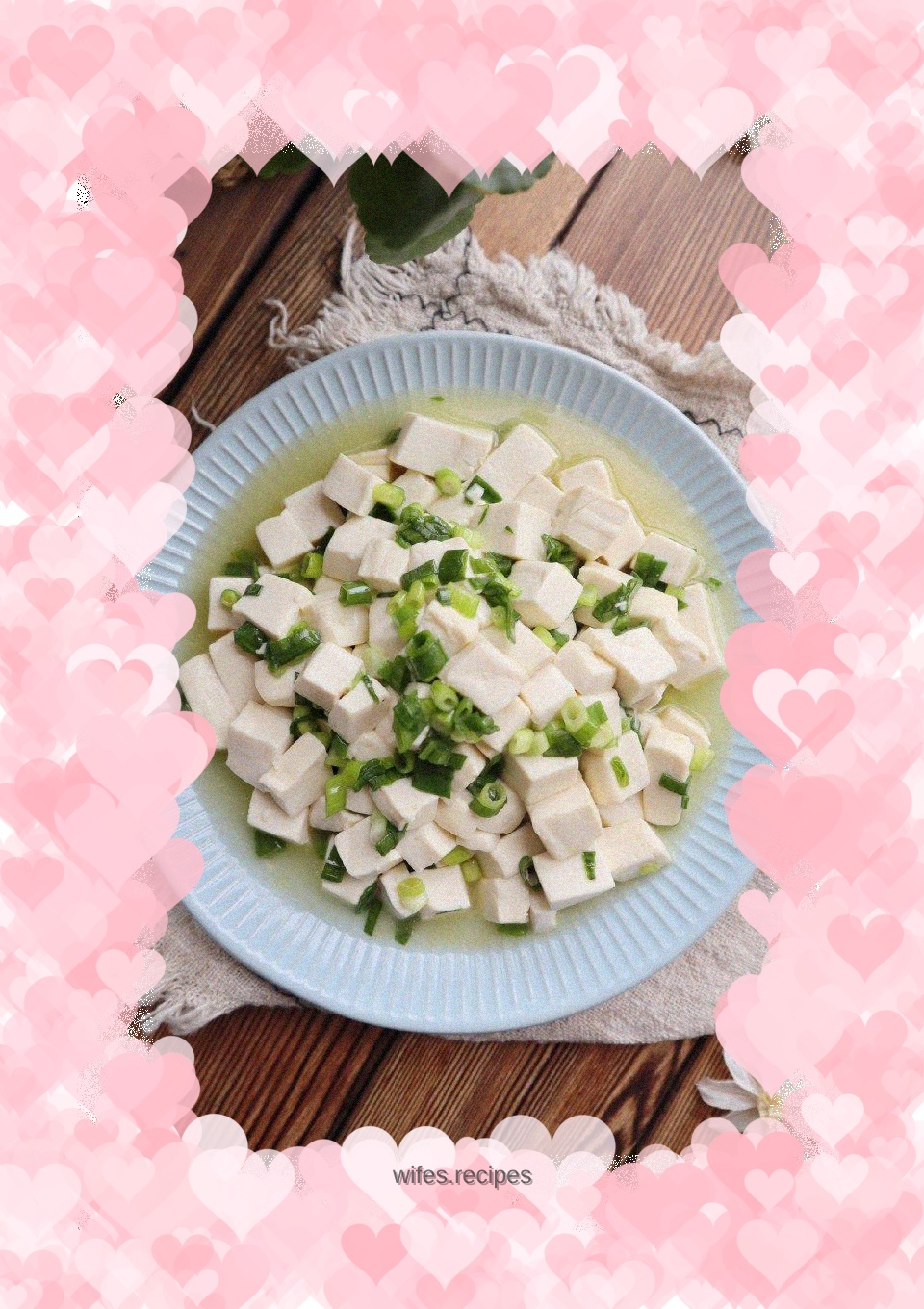 Cold Chicken Sauce with Green Onion and Tofu❗️Tender and refreshing, a cold side dish to go with wine