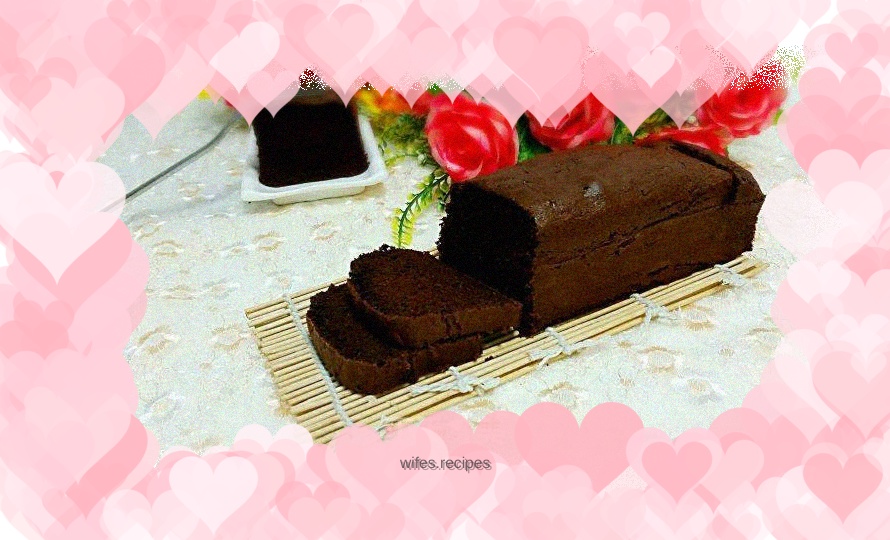 Oil-free cocoa cake