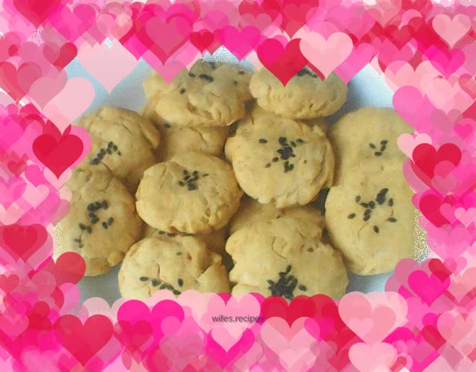 Brown Sugar Corn Cookies (Crispy)