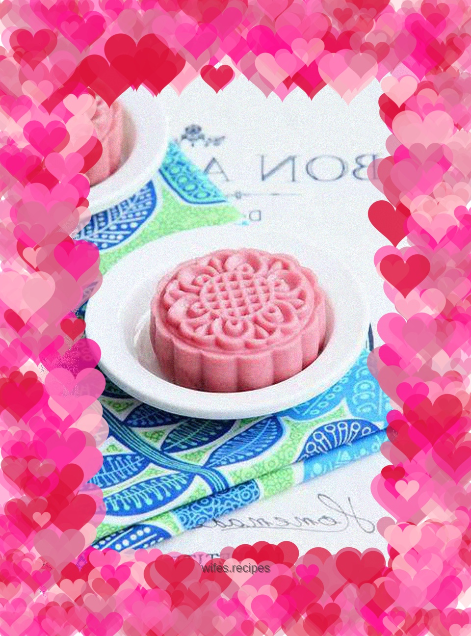 【Chestnut and Cranberry Snowskin Mooncake】