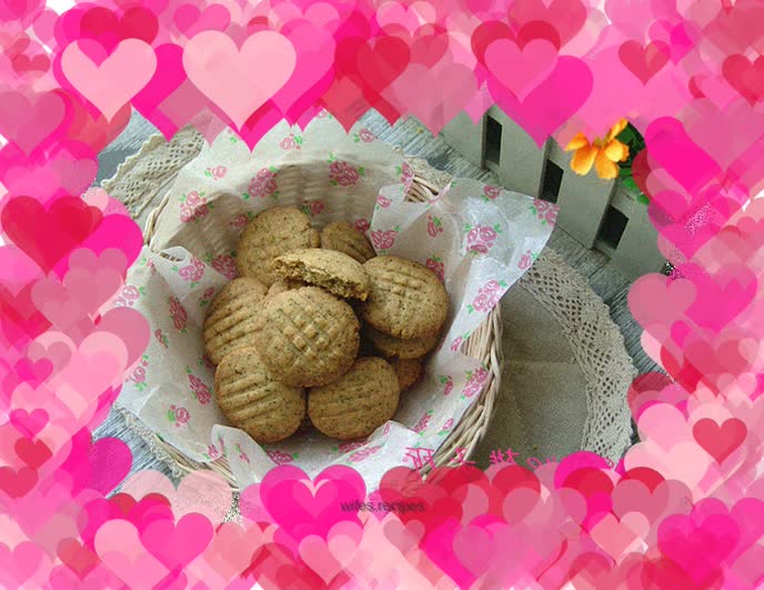 Milk tea crispy biscuits