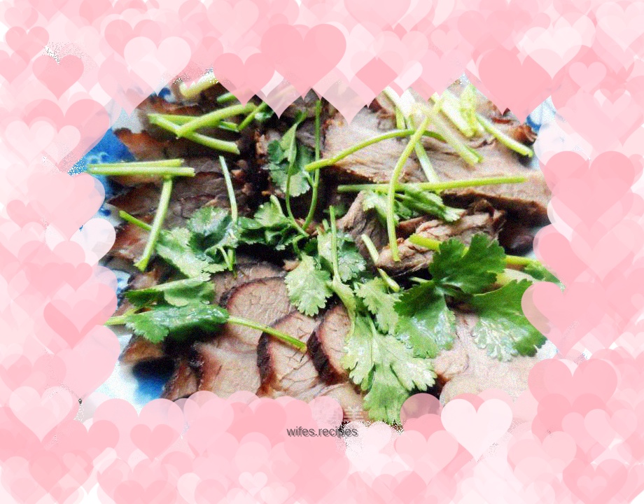 Beef with soy sauce