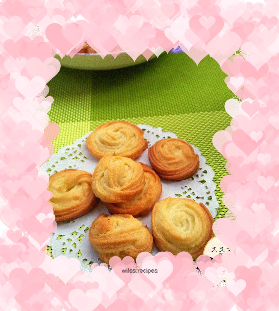 Crispy and sweet butter-free cookies