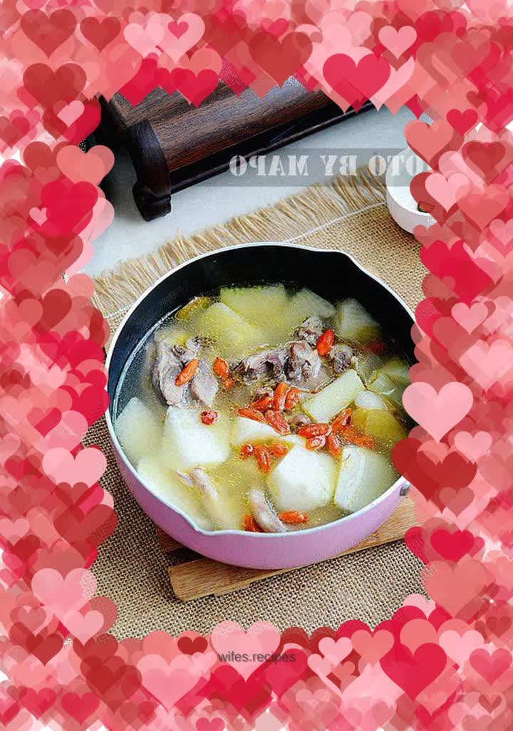 Autumn's great tonic - yam stewed with pheasant soup