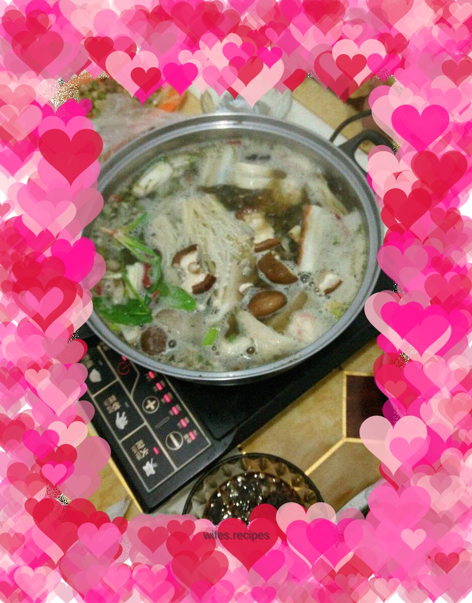 Chicken Soup Mushroom Hot Pot