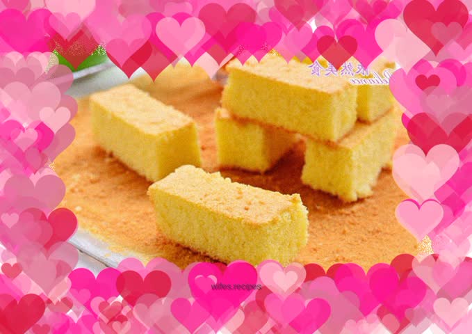 Soft and delicious French sponge cake