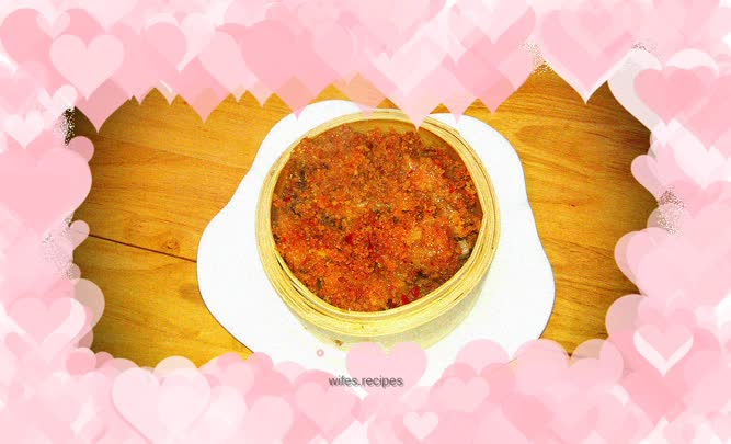 Sichuan style steamed pork ribs