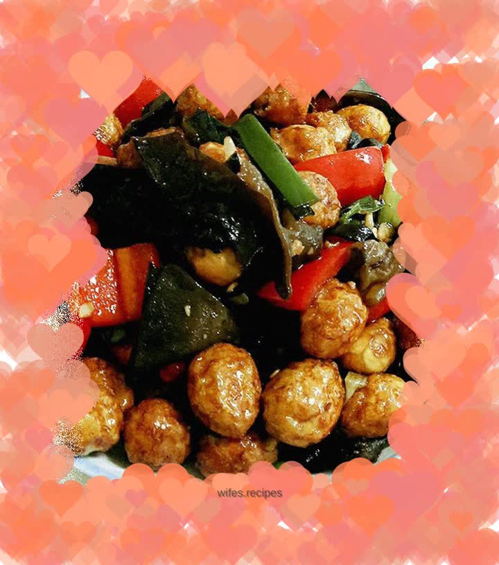 Fish flavored tiger skin quail eggs
