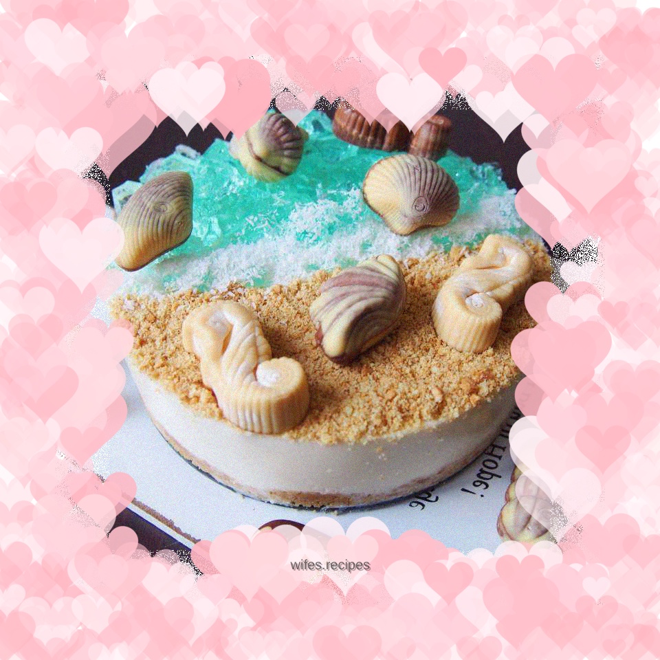 Azure Ocean Frozen Cheesecake