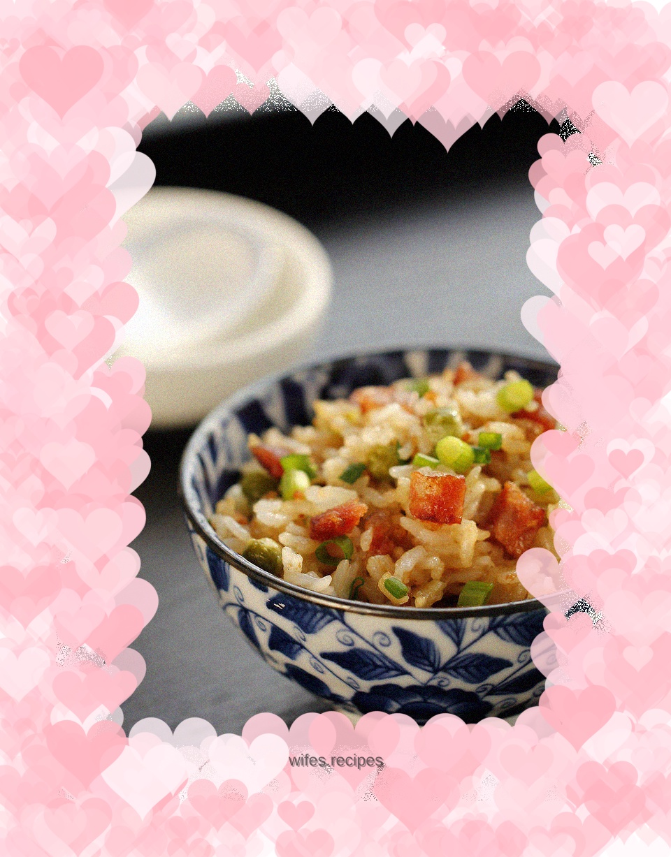 Braised rice with sausage and potatoes