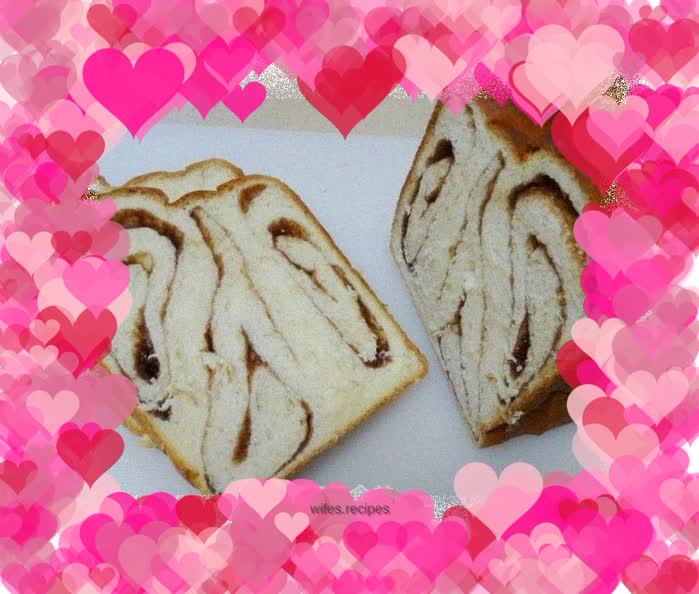 Red bean paste toast