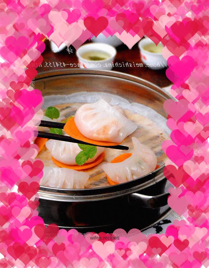 【Crystal Shrimp Dumplings】--- Cantonese classic tea snack