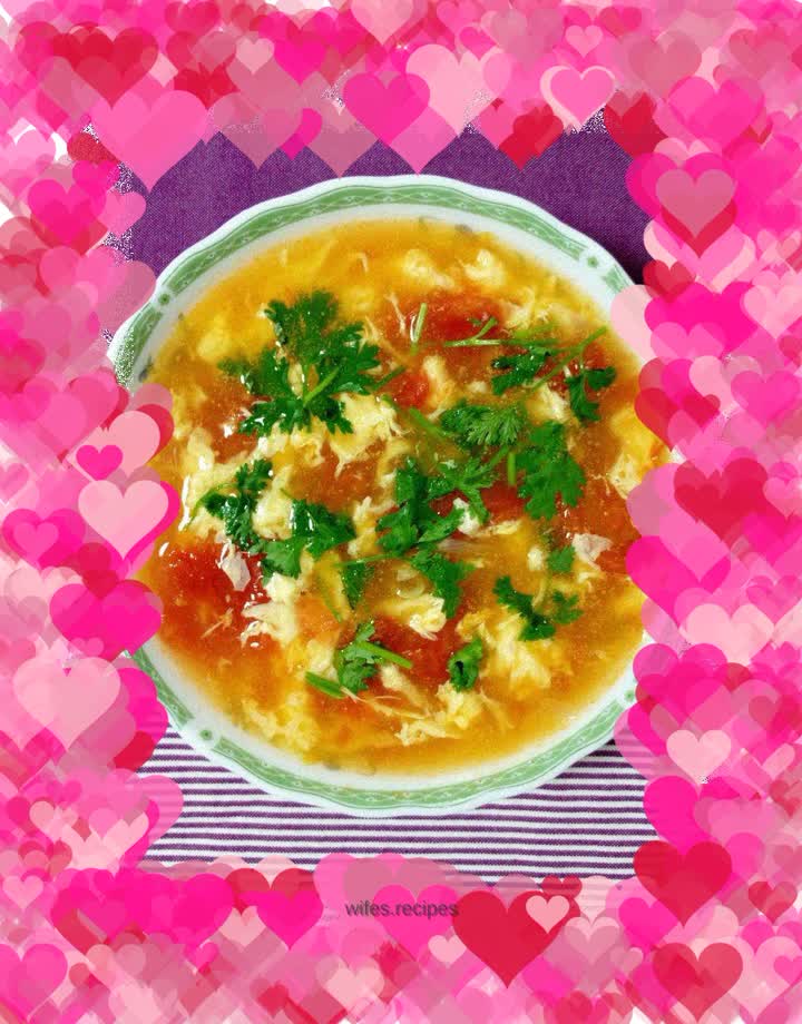 Tomato and egg soup