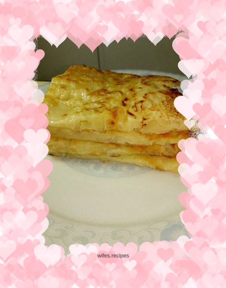 Potato shredded cake