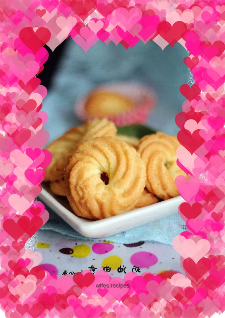 The perfect way to make cookies with beautiful patterns—original butter cookies