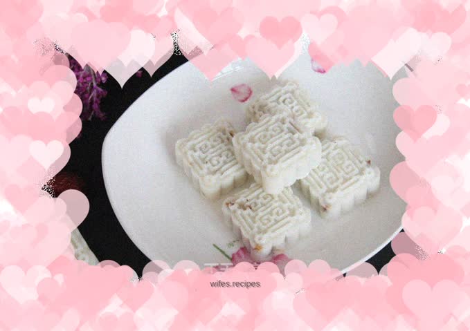 Date paste and yam cake