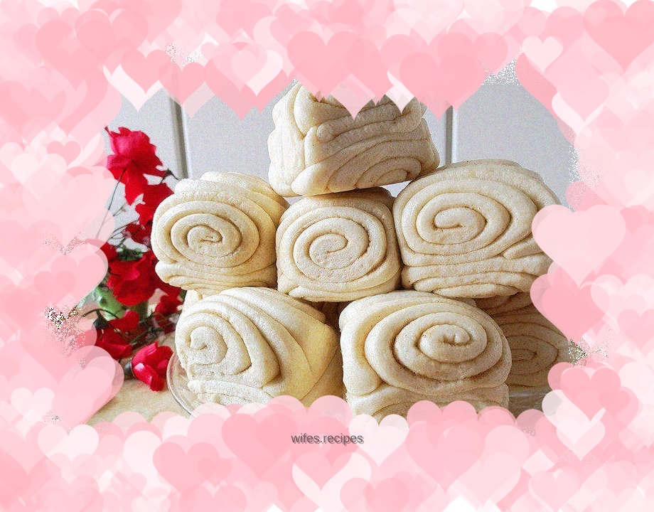 Square five-spice roll (one-time fermentation)