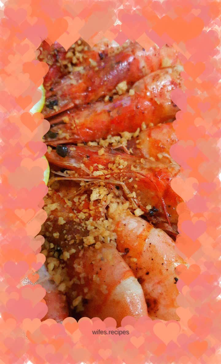 Sizzling Shrimp with Garlic Fish Sauce