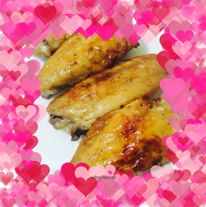 Grilled chicken wings