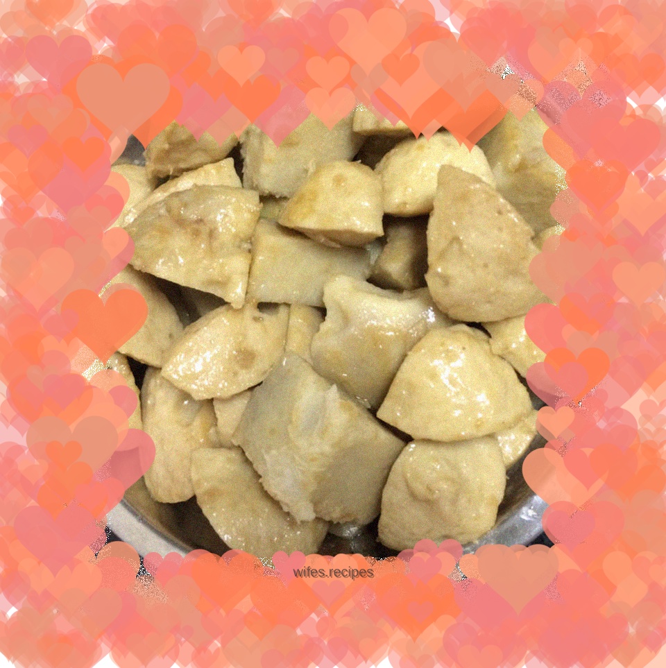 Taro braised meatballs