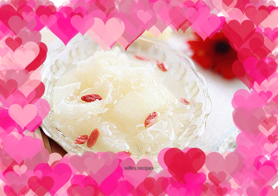 Tremella, Wolfberry and Snow Pear Sugar Water