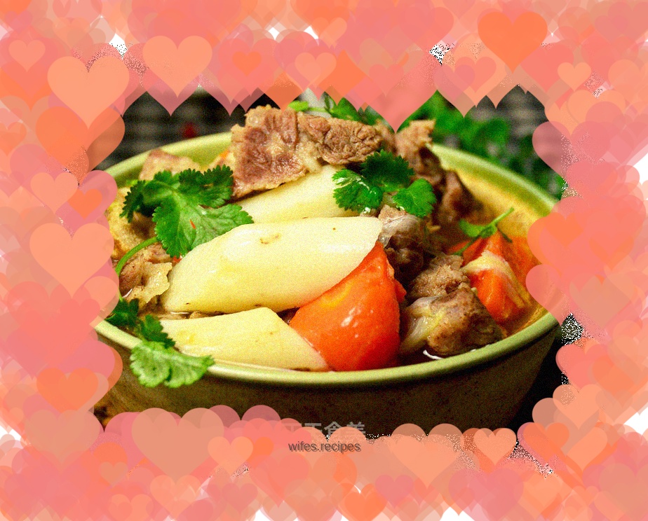 Huaishan braised lamb belly