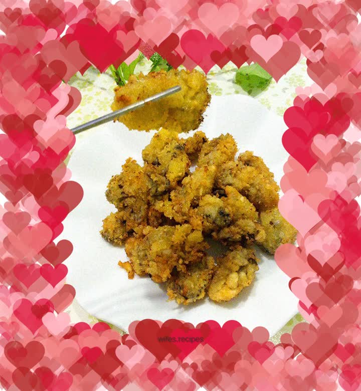 Fried oysters