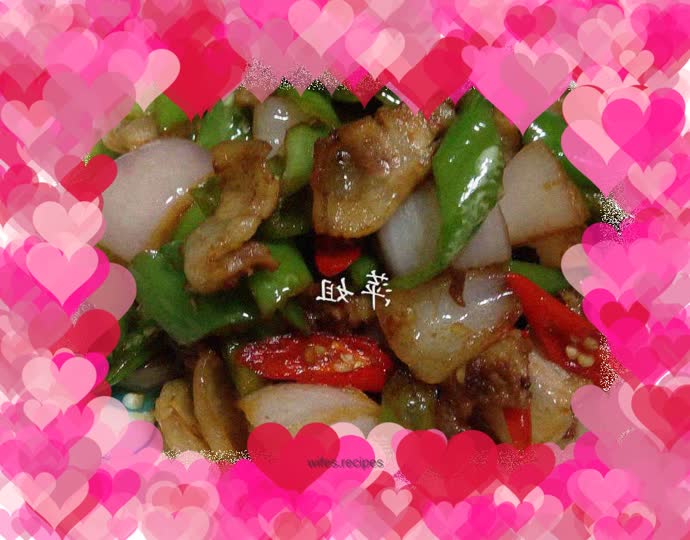 Spicy twice-cooked pork
