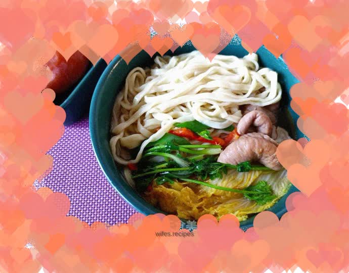 Spicy Fatty Sausage Noodles