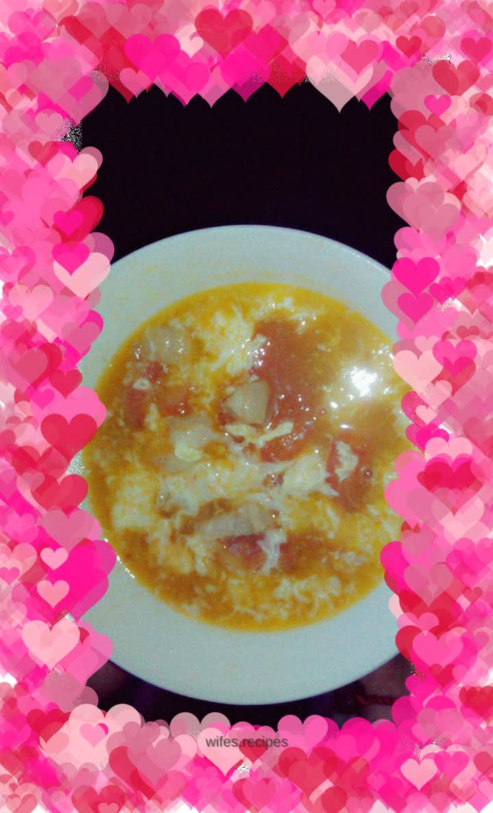 Tomato and egg soup