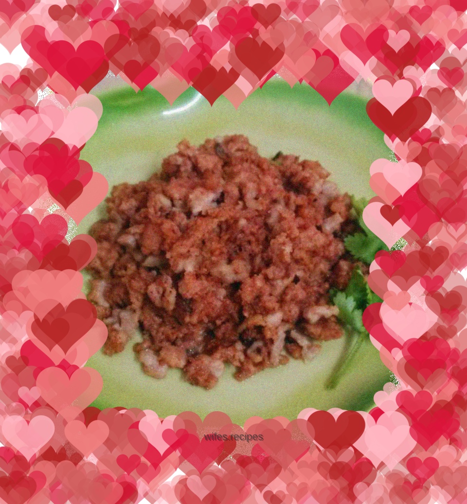 Fried shrimp paste