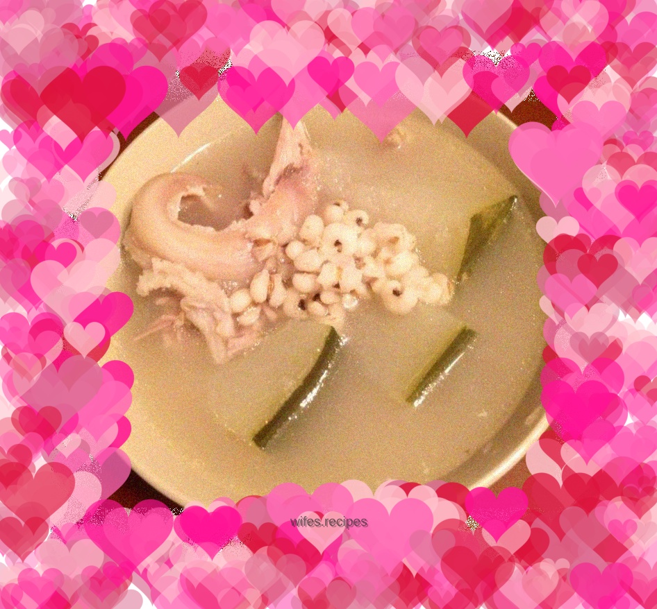 Winter Melon, Barley and Duck Soup